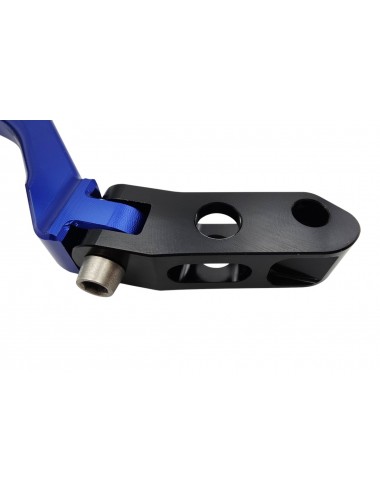 Levier de frein avant KRM repliable bleu foncé
