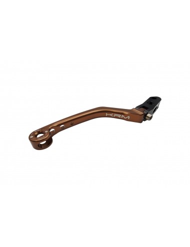 Levier de frein avant KRM repliable marron (bronze)