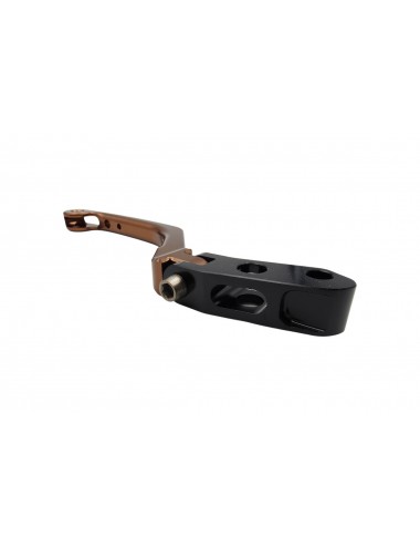 Levier de frein avant KRM repliable marron (bronze)