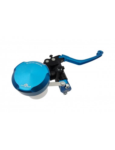 Maitre cylindre de frein avant radial - levier repliable KRM noir/bleu