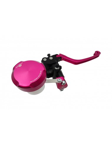 Maitre cylindre de frein avant radial - levier repliable KRM noir/rose