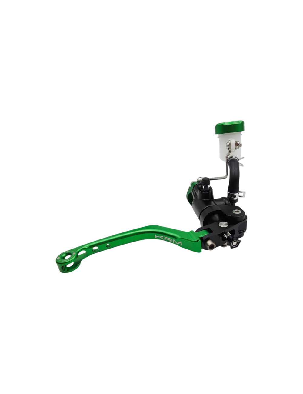 Maitre cylindre de frein avant radial - levier repliable KRM noir/vert