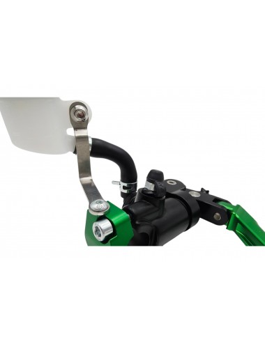 Maitre cylindre de frein avant radial - levier repliable KRM noir/vert