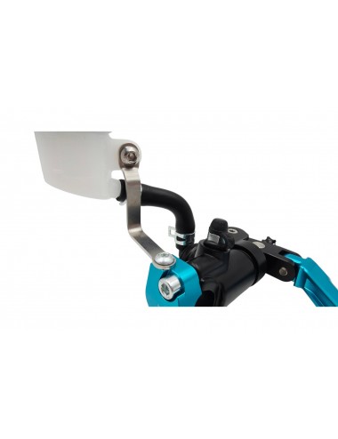 Maitre cylindre de frein avant radial - levier repliable KRM noir/turquoise