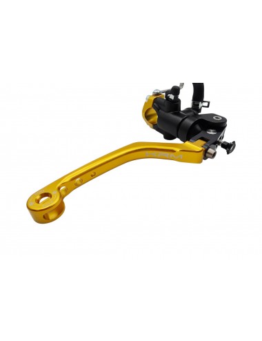 Maitre cylindre de frein avant radial - levier repliable KRM noir/or