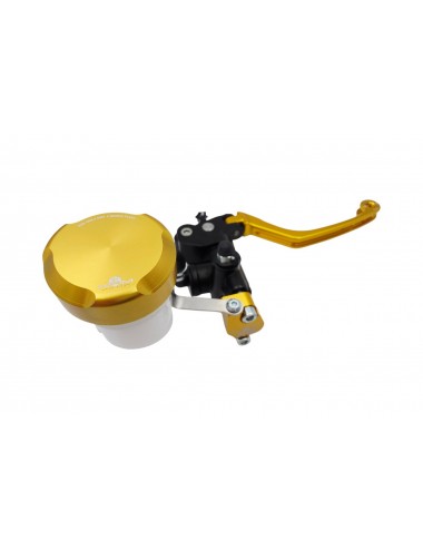 Maitre cylindre de frein avant radial - levier repliable KRM noir/or