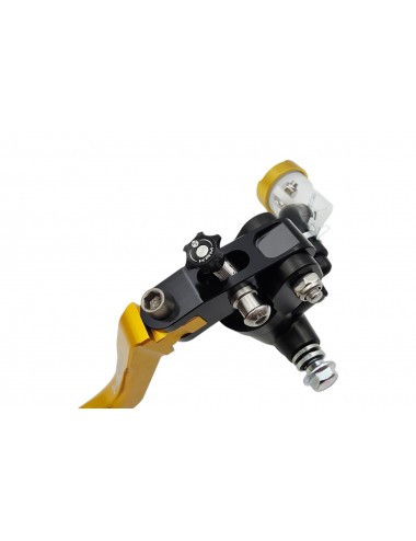 Maitre cylindre de frein avant radial - levier repliable KRM noir/or