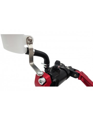 Maitre cylindre de frein avant radial - levier repliable KRM noir/rouge