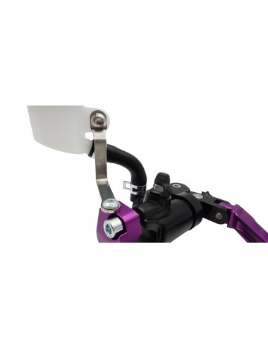 Maitre cylindre de frein avant radial - levier repliable KRM noir/violet