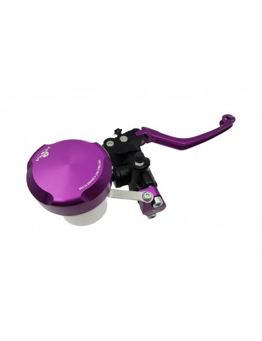 Maitre cylindre de frein avant radial - levier repliable KRM noir/violet