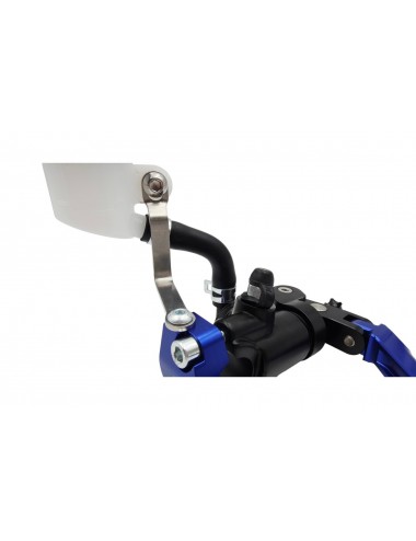 Maitre cylindre de frein avant radial - levier repliable KRM noir/bleu foncé