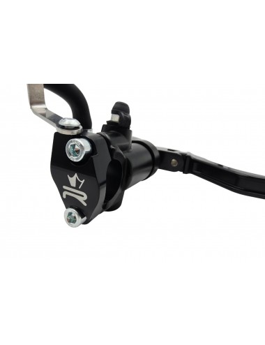 Maitre cylindre de frein avant radial - levier repliable KRM noir/noir