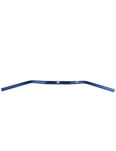 Guidon full bleu foncé et holographique gros diamètre KRM Pro Ride sans mousse (défauts d'aspect)