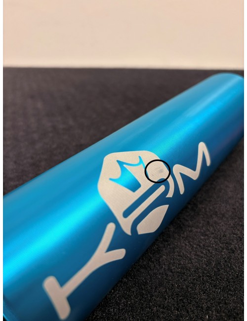 Tube (enveloppe) de silencieux KRM turquoise (défauts d'aspect)