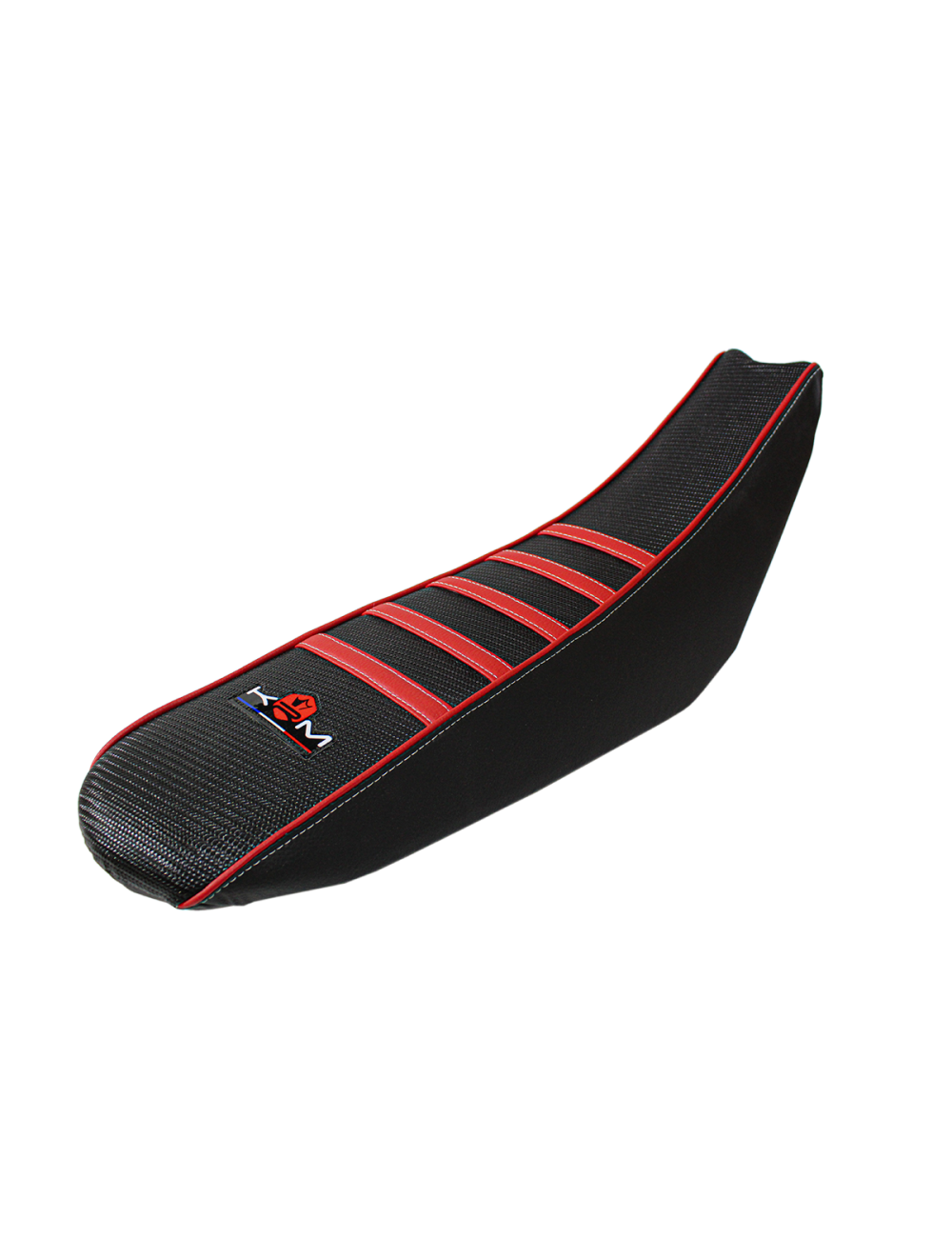 Housse de selle KRM Pro Ride Derbi DRD X-treme / DRD Racing rouge