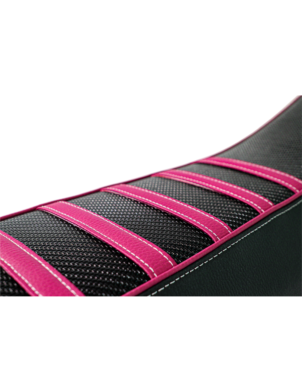 Tapis De Selle De Vitesse Hy Pro - Rose Avec Lien Noir, Pour Poney - 9